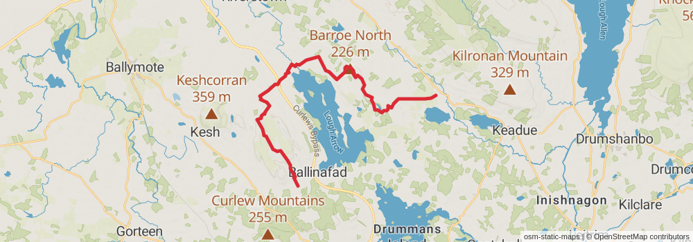 Miner's Way and Historical Trail stage 4 Map