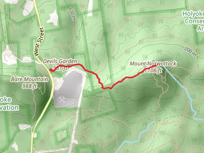 Mount Norwottock Trail