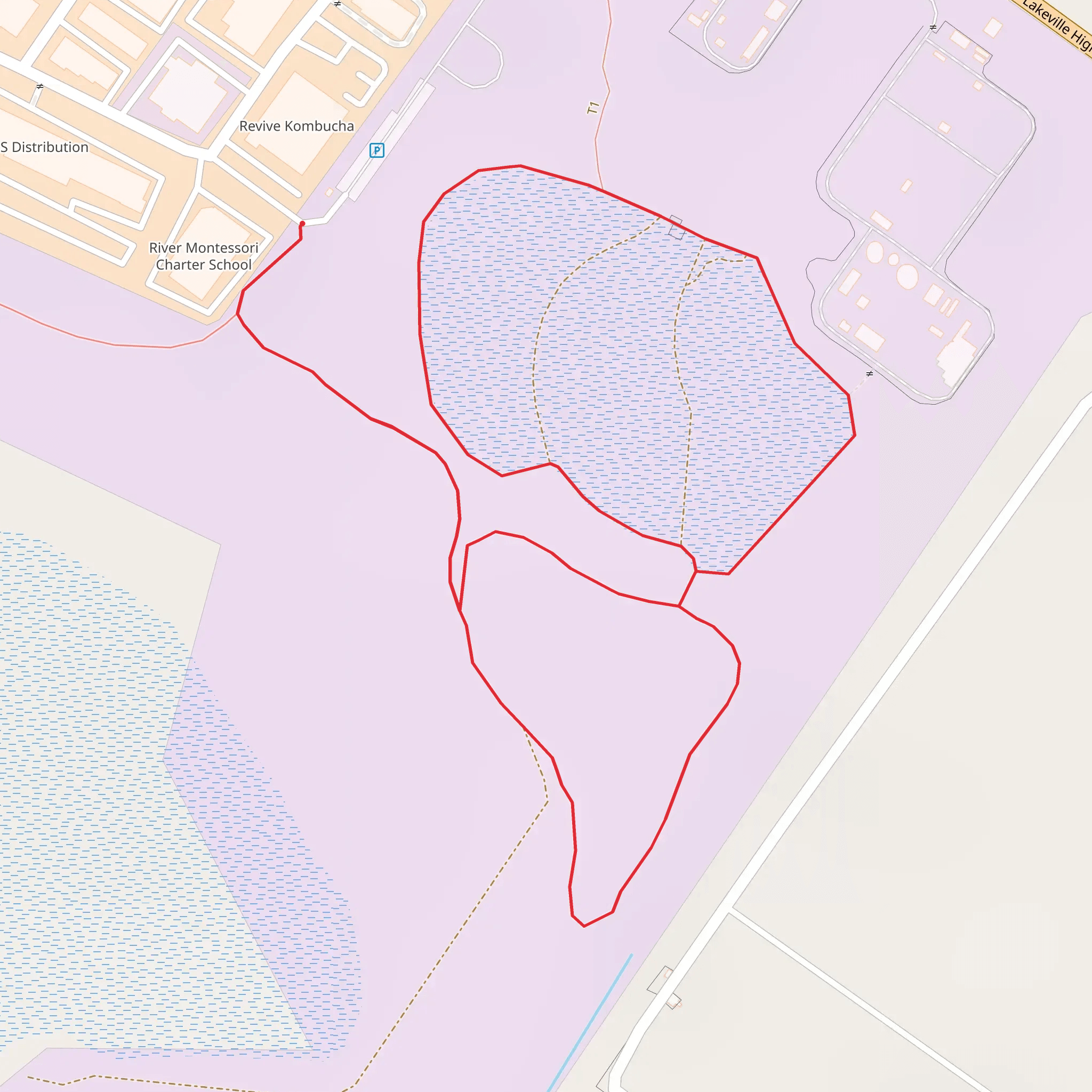 Cypress Drive Loop - South mobile static map