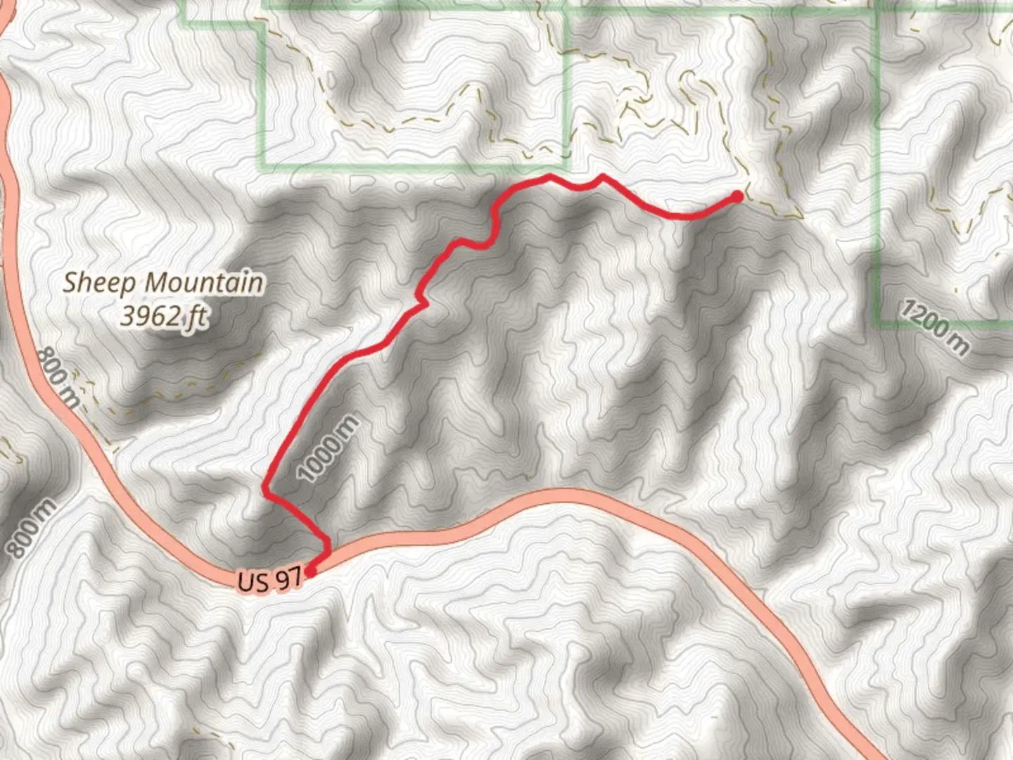An image depicting the trail Magnet Creek Trail and its surrounding area.