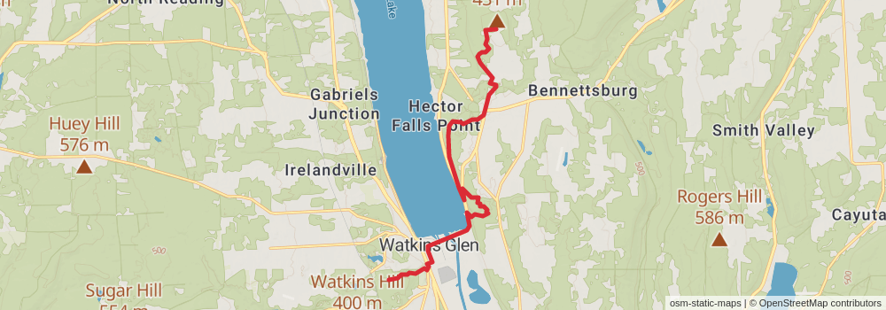 American Perimeter Trail - New York to Maine stage 3 Map