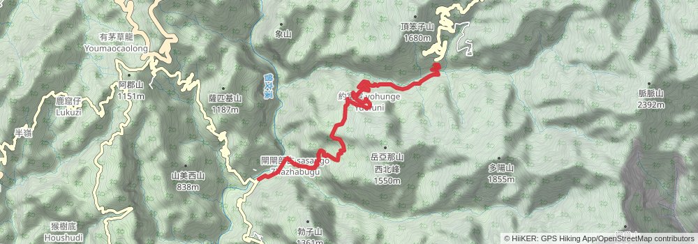 Mountains to Sea National Greenway stage 5 Map