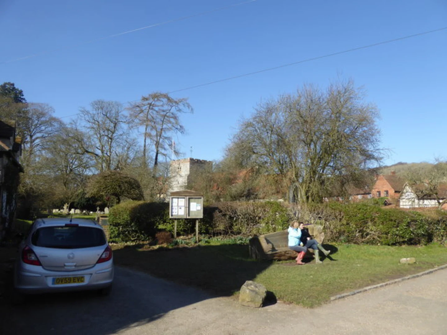 An image depicting the trail Turville Loop and its surrounding area.