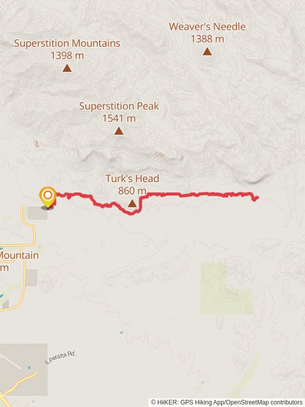 Turk's Head and Lost Goldmine Trail