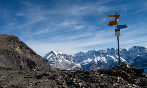 An image depicting the trail Eiger Trail and its surrounding area.
