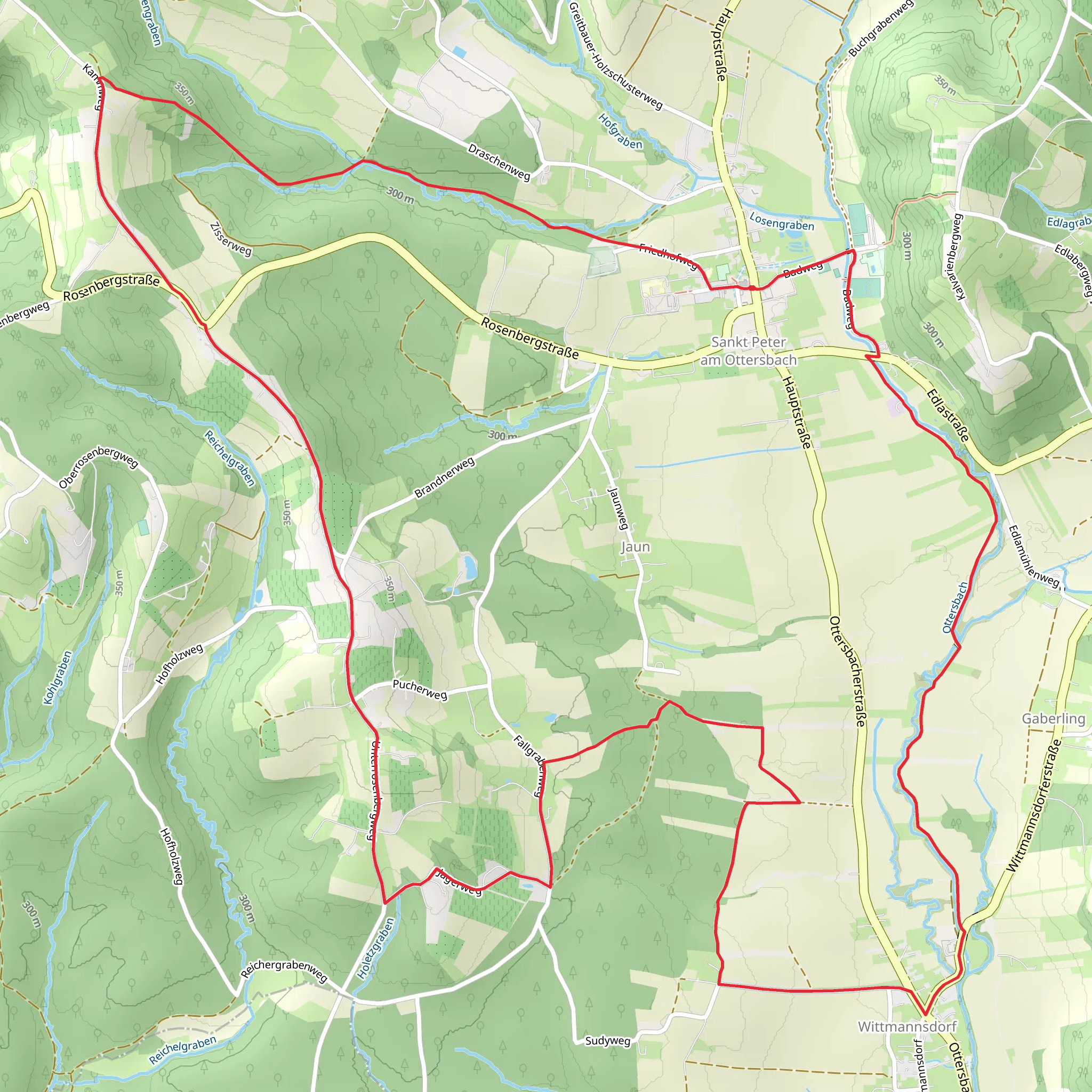 Wein & Mühlenweg mobile static map